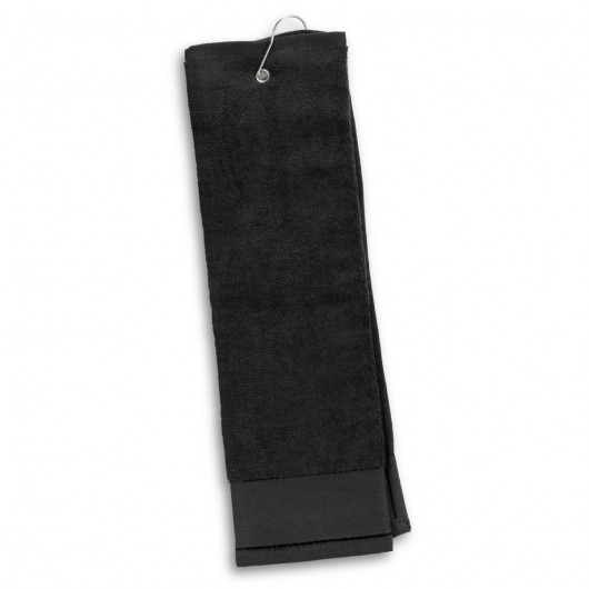 Black Golf Towels
